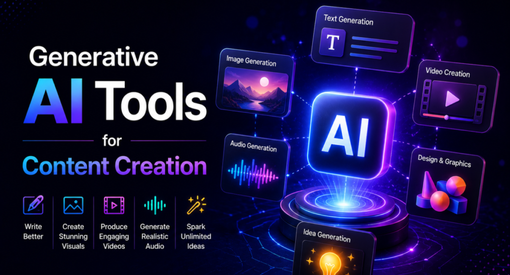 generative AI tools for content creation
