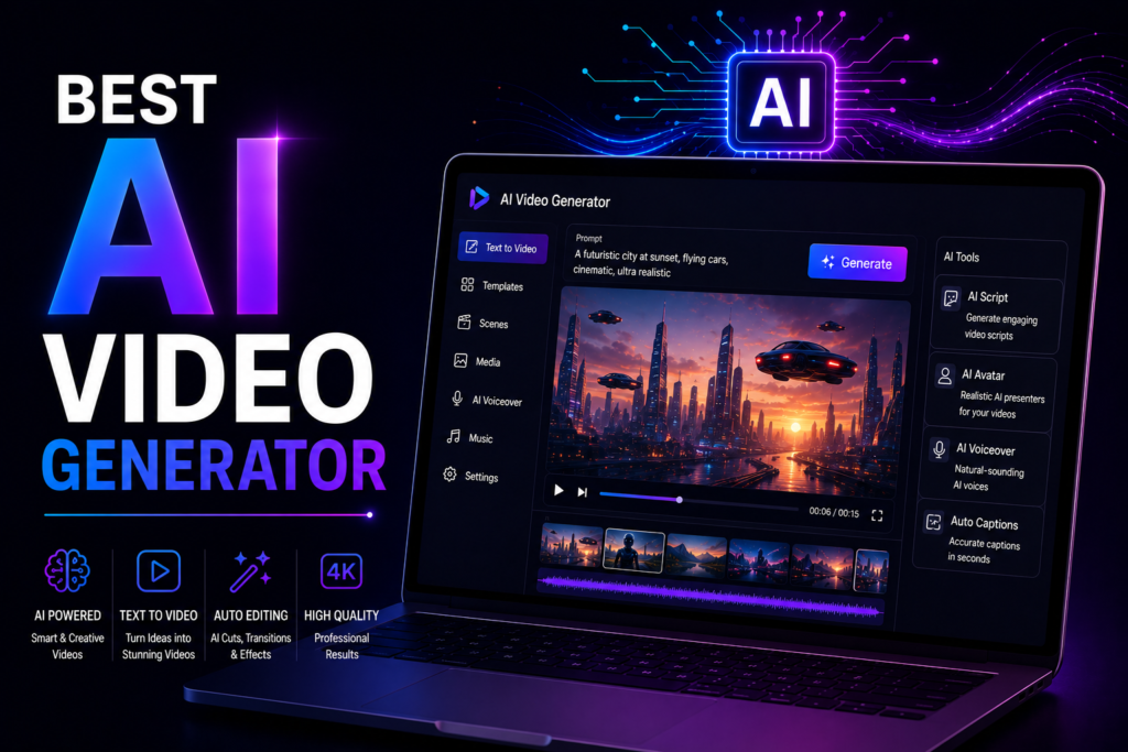 Best AI Video Generator: Top Tools Tested & Compared Best AI Video Generator