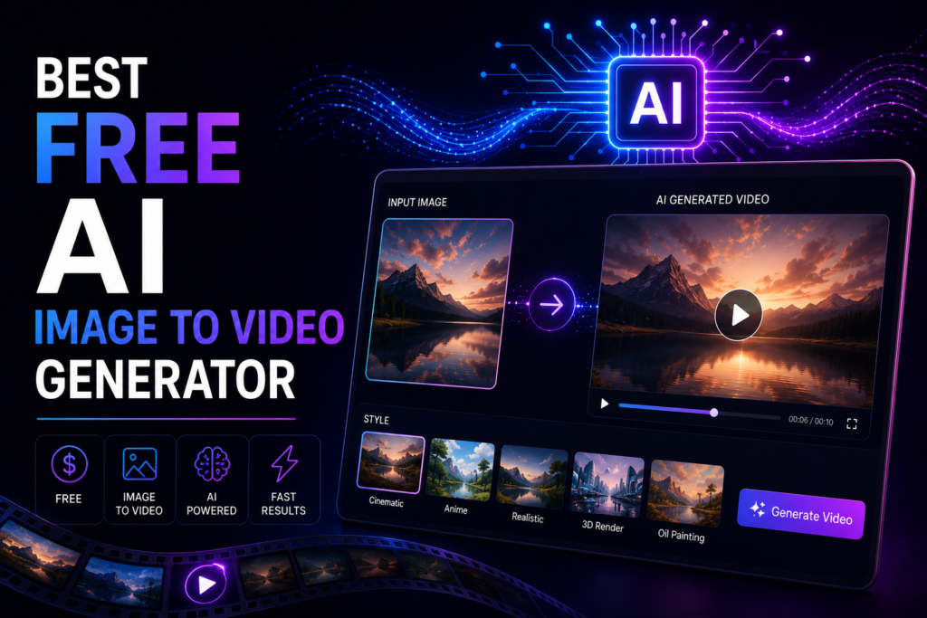 Best Free AI Image to Video Generator Best Free AI Image to Video Generator