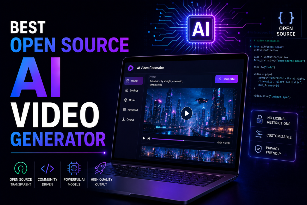 Best Open Source AI Video Generator Best Open Source AI Video Generator