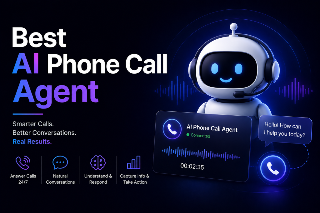 Best AI Phone Call Agent 2026: Per-Minute Pricing Compared (Synthflow, Retell & More) best ai phone call agent