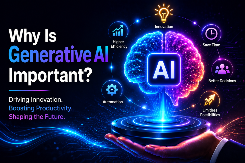 why is generative ai important