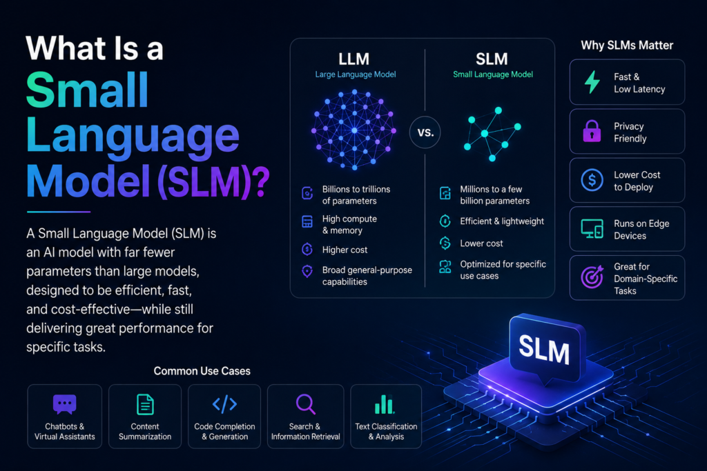What Is a Small Language Model? SLMs Explained (2026) what is a small language model