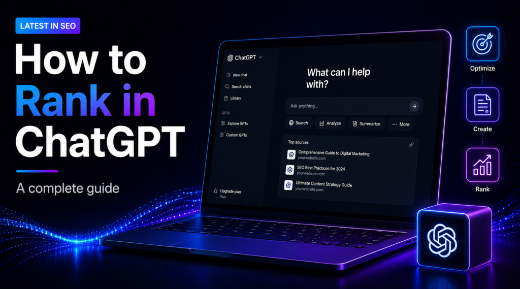 How to Rank in ChatGPT