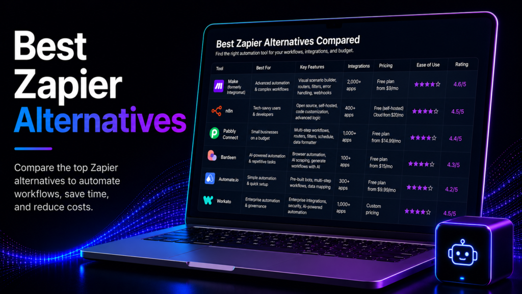 Best Zapier Alternatives: Top Tools Compared Best Zapier Alternatives