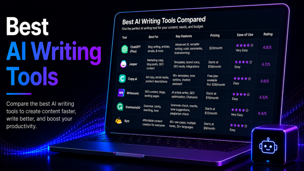 Best AI Writing Tools in 2026: Ranked by the Editing Tax Best AI Writing Tools