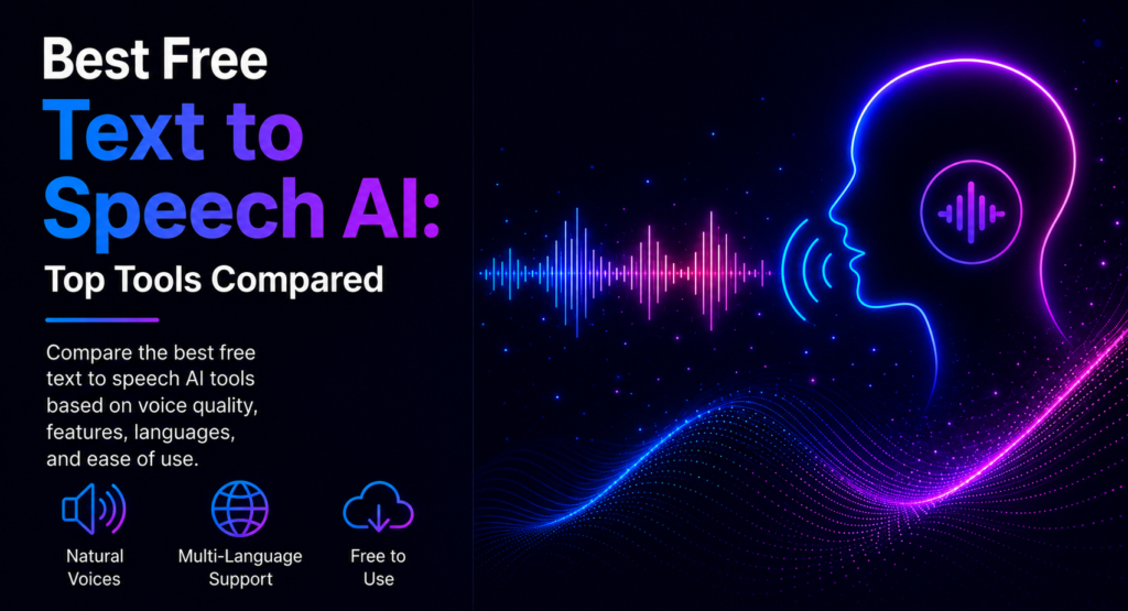 Best Free Text to Speech AI: Top Tools Compared Best Free Text to Speech AI: Top Tools Compared