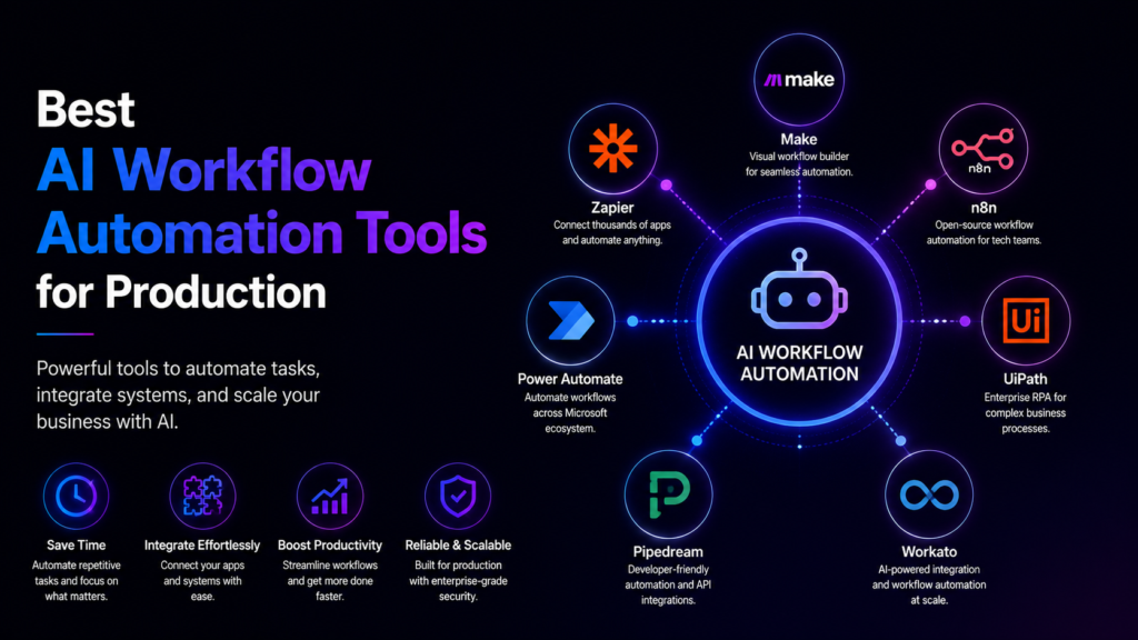 Best AI Workflow Automation Tools for Production Best AI Workflow Automation Tools for Production