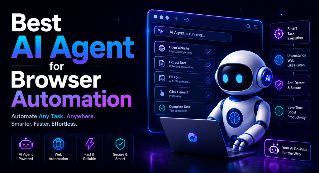best AI agent for browser automation