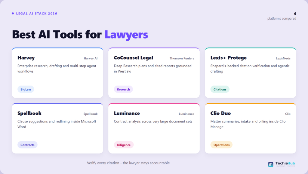 Best AI Tools for Best AI Tools for Lawyers in 2026 (Tested and Compared)