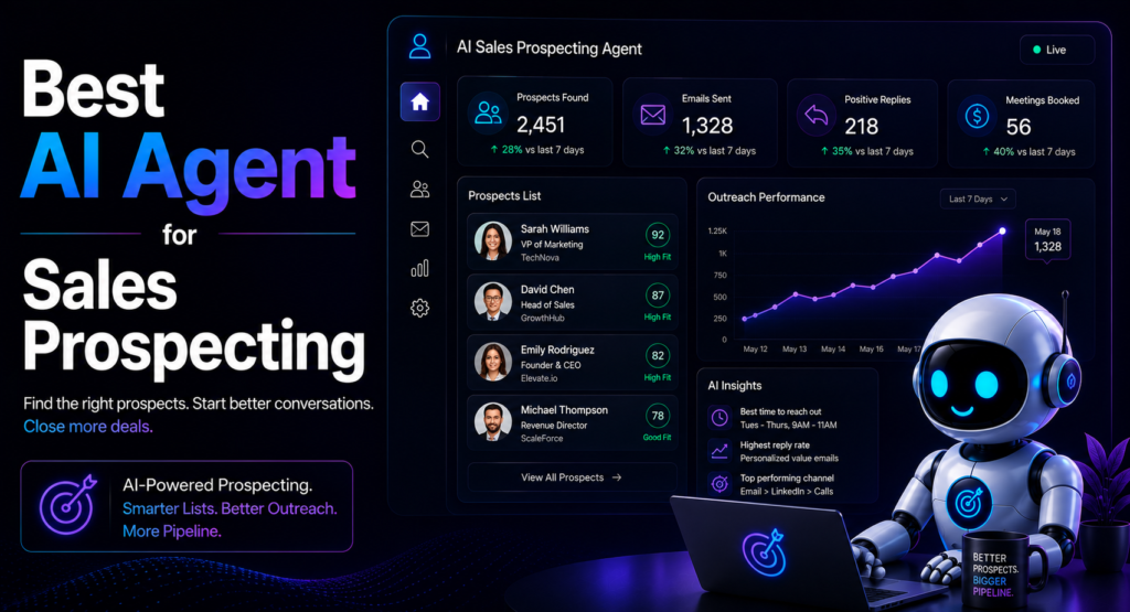Best AI Agent for Sales Prospecting