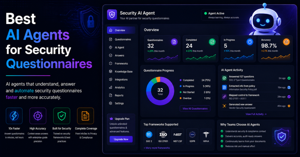 Best AI Agents for Security Questionnaires
