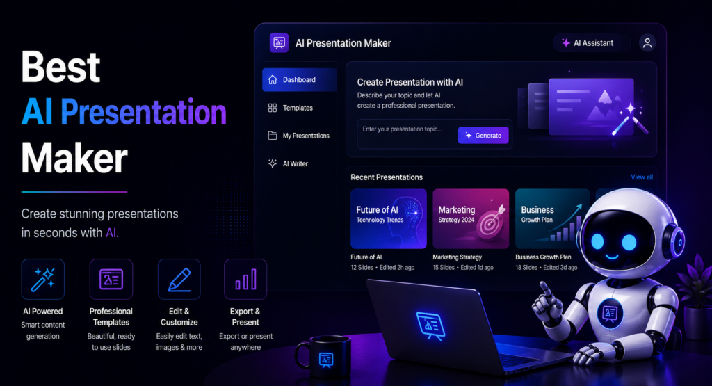 Best AI Presentation Maker: 6 Tools Tested for 2026 Best AI Presentation Maker