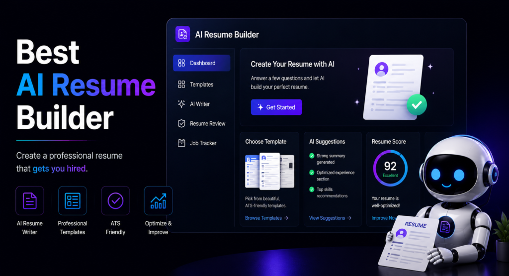 Best AI Resume Builder: 6 Tools Compared for 2026 Best AI Resume Builder