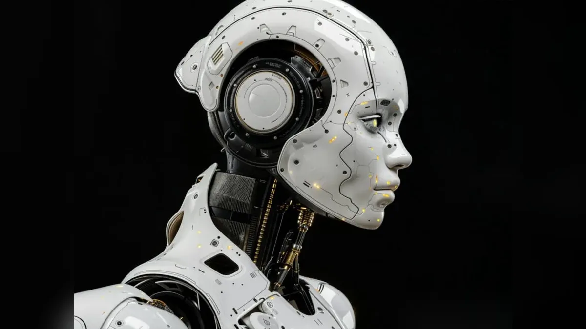 b2 AI agent vs assistant robot arm 1 Key concepts of AI Agent vs AI Assistant: Reactive, Proactive, Single Task, Multi-Step, Human Control, Autonomy — TechieHub infographic