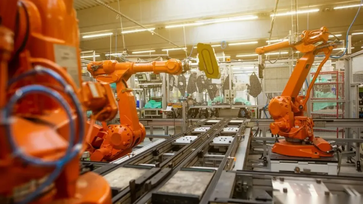 b2 AI automation tools robotic line 1 Comparison chart of the best AI automation tools: Zapier, Make, n8n, Lindy, Gumloop, Bardeen