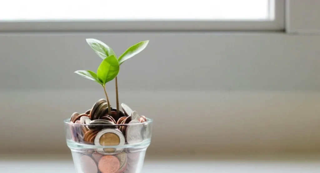 Best Tools for Decreasing AI Expenses in 2026 Young plant growing from a jar of coins, representing savings from tools that decrease AI expenses