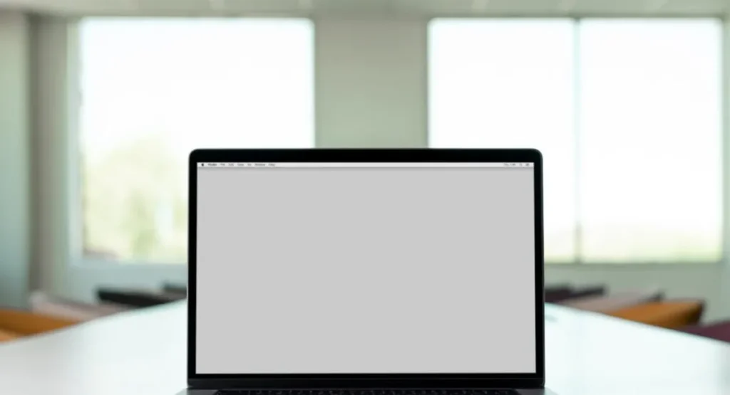 Best Tool for AI Mode (2026 Comparison) Laptop with a blank screen on a clean desk, ready to test queries in Google AI Mode