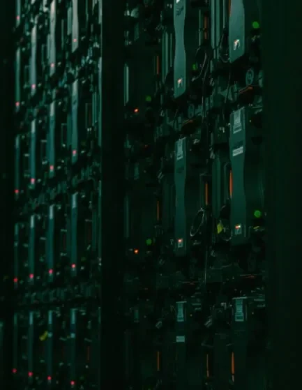 Working through AI search optimization tools data accuracy 2025 Dark server room with green status lights, where the facts AI engines repeat are stored and served