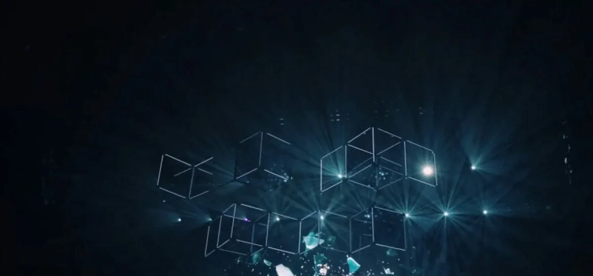 Working through AI tools content optimization 2026 Glowing wireframe cubes on a dark background, illustrating the structured content AI content optimization tools score