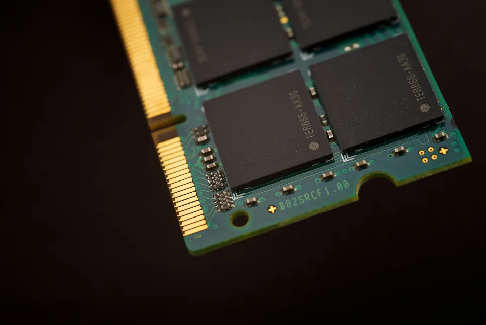 Memory module on a dark background; system RAM matters because video models offload to it